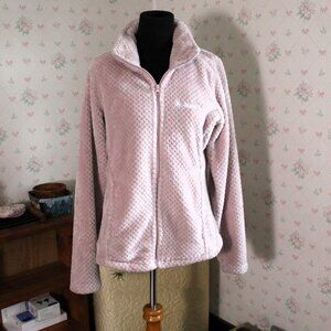 Columbia Fire Side Full Zip Sherpa Jacket, Dusty Pink, Warm Layer, Medium